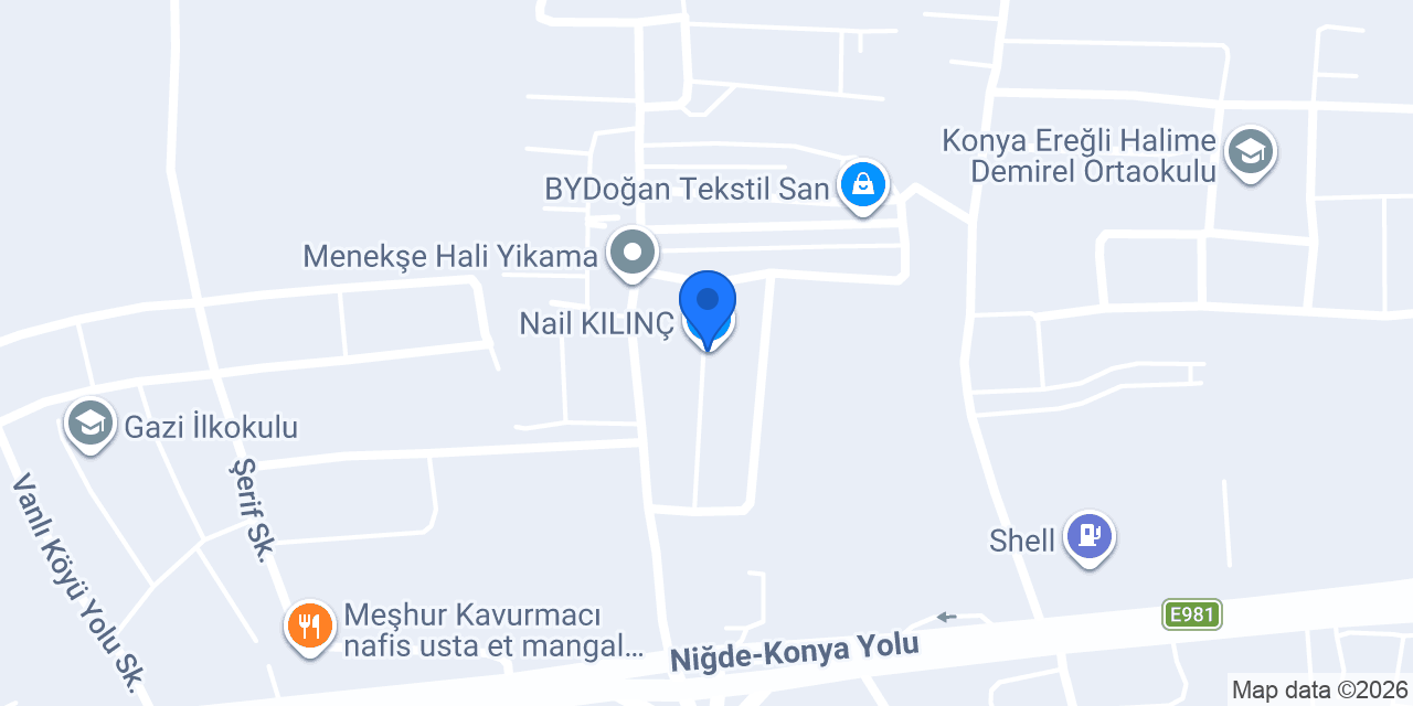 Nail KILINÇ konumu