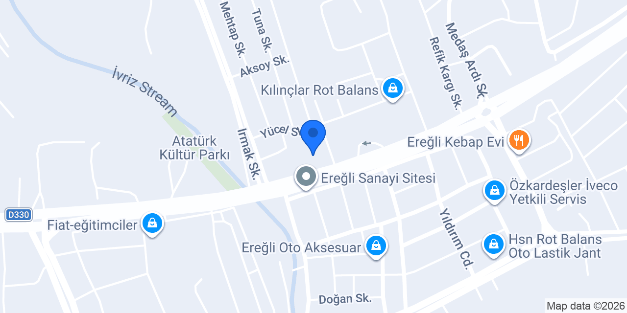 RUŞANOĞLU METAL konumu