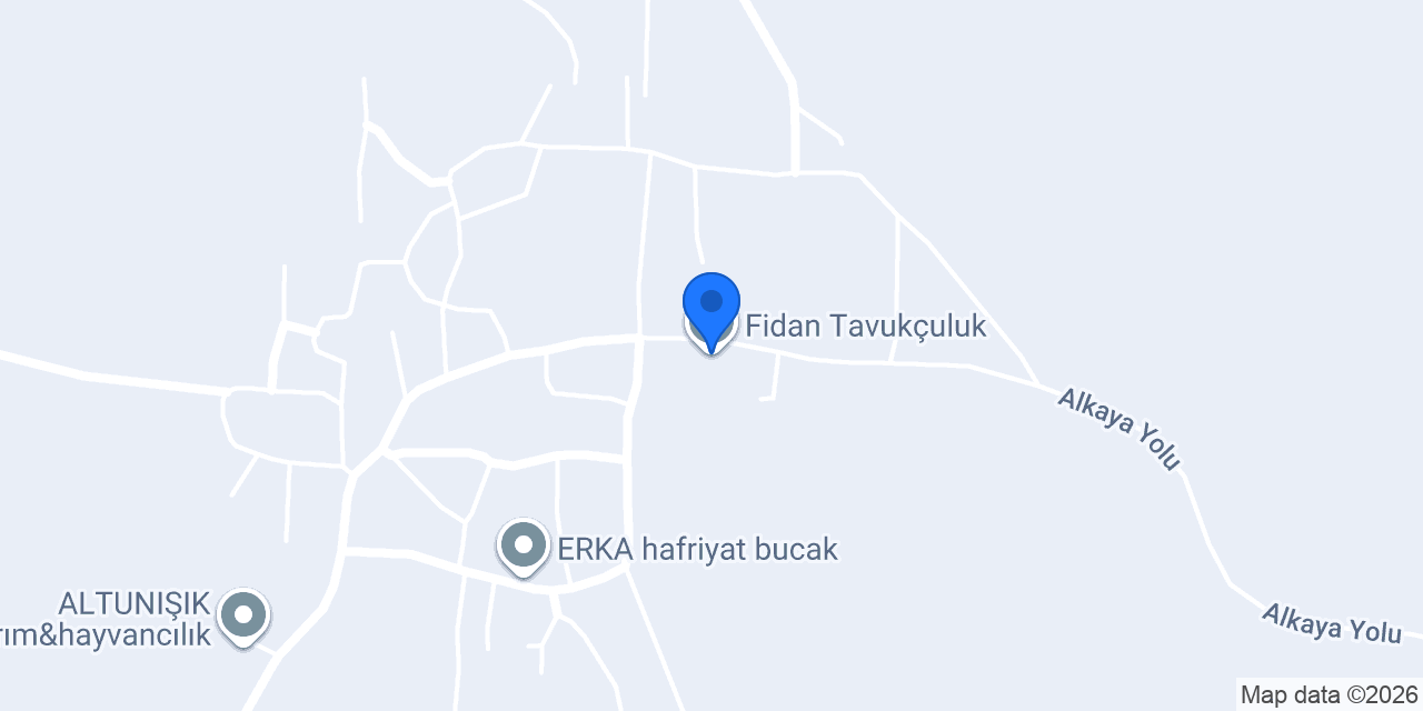 Fidan Tavukçuluk konumu