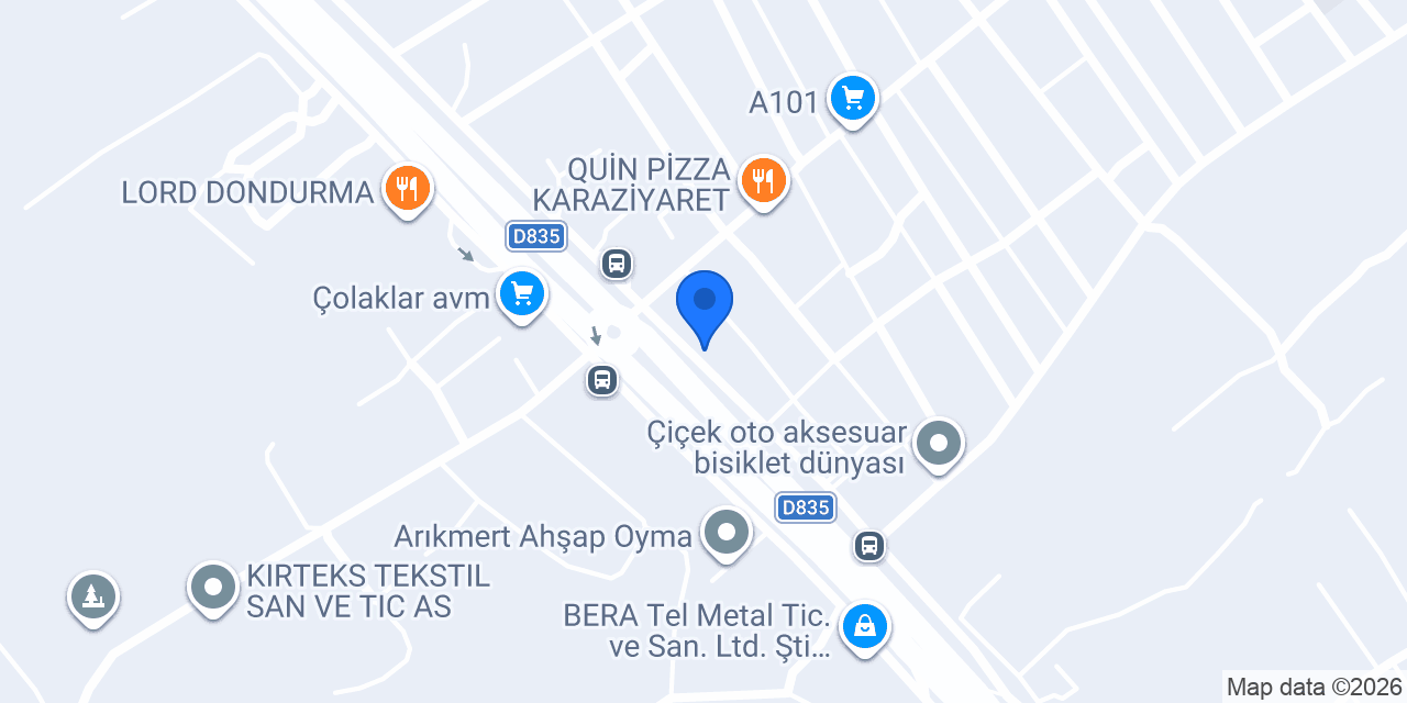 KURŞUN MOTOR konumu