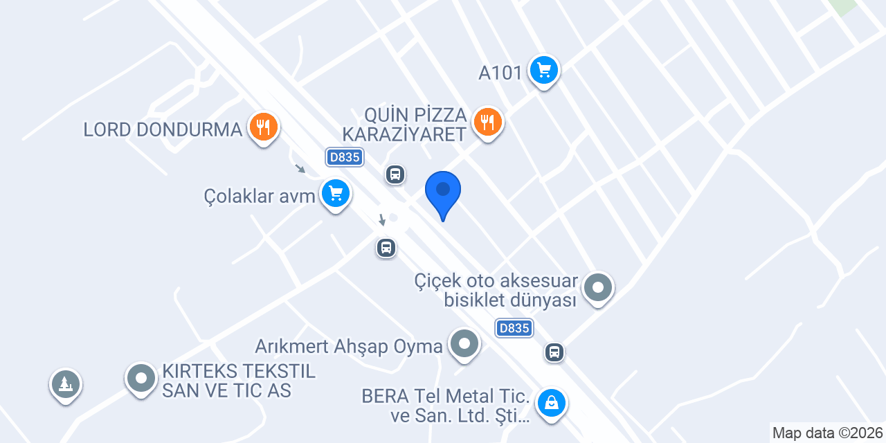 Çiçek oto elektrik konumu
