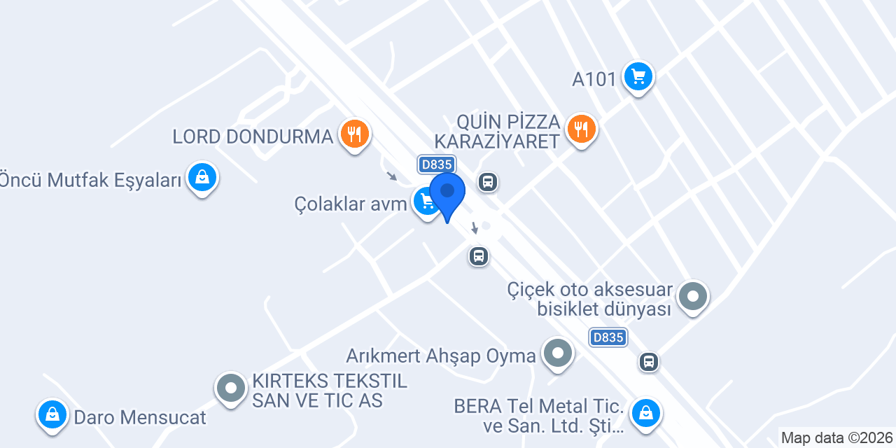 Mehmet Usta Guzu Kebap konumu