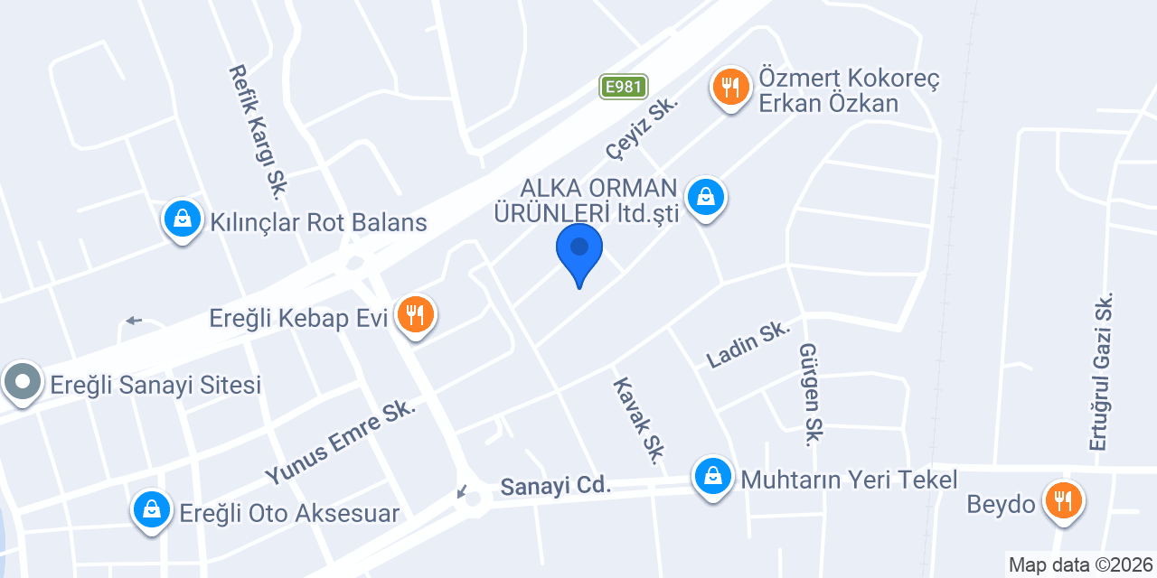 Sağlam Mobilya konumu