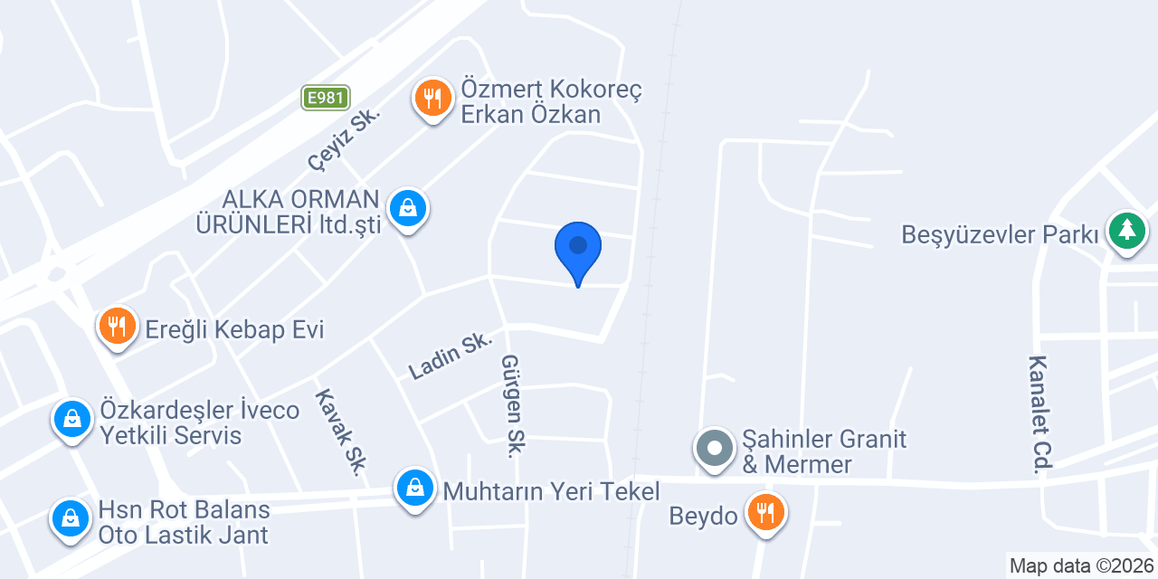 MERAL ISI konumu