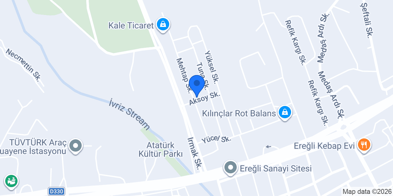 Ereğli Ticaret Borsası konumu