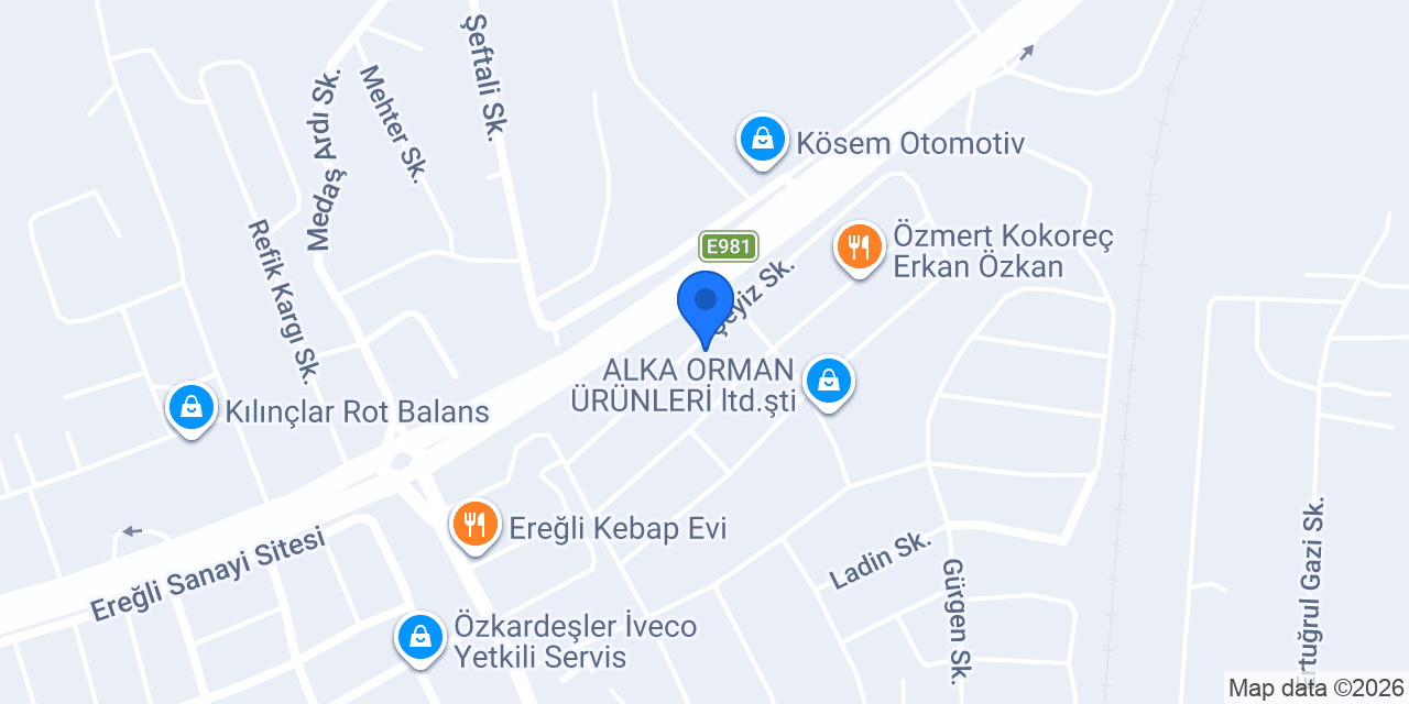 EREĞLİ GÜLHAN CAMBALKON konumu