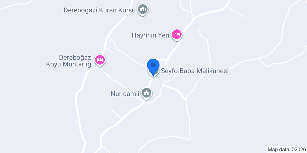 Seyfo Baba Malikanesi konumu