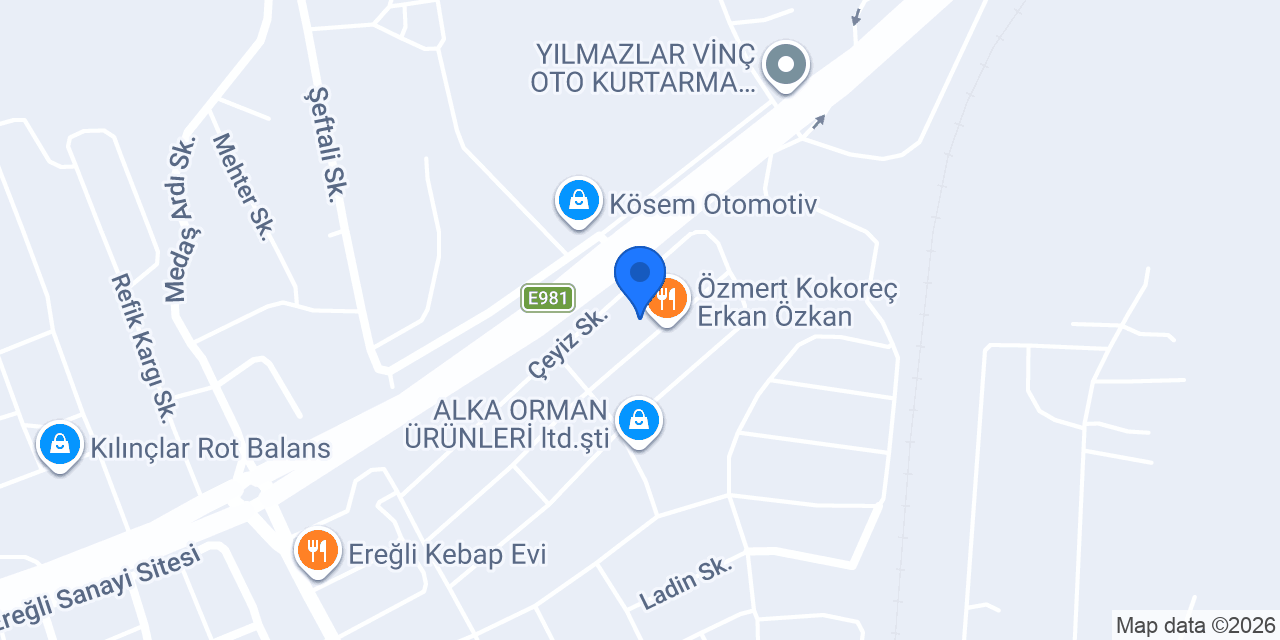 Akbudak Mobilya konumu