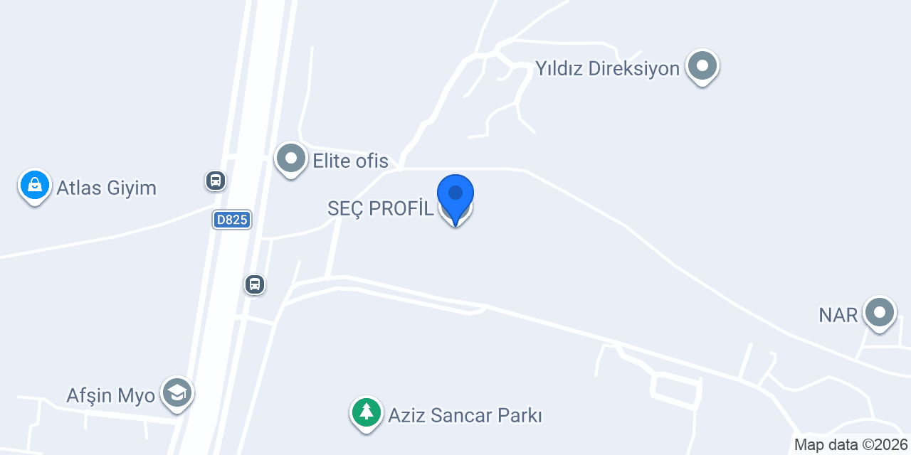 SEÇ PROFİL konumu