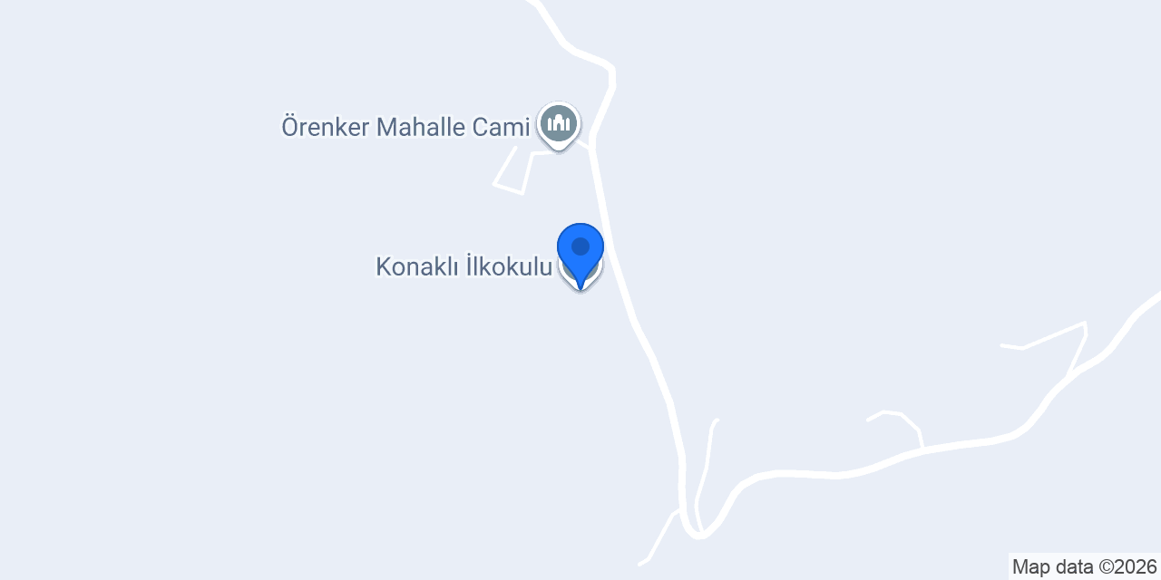 Konaklı İlkokulu konumu