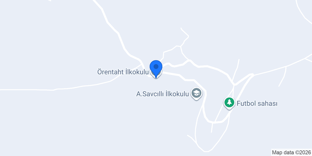 Örentaht İlkokulu konumu