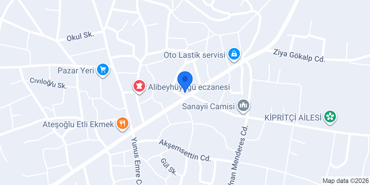 Kuaför salonu konumu
