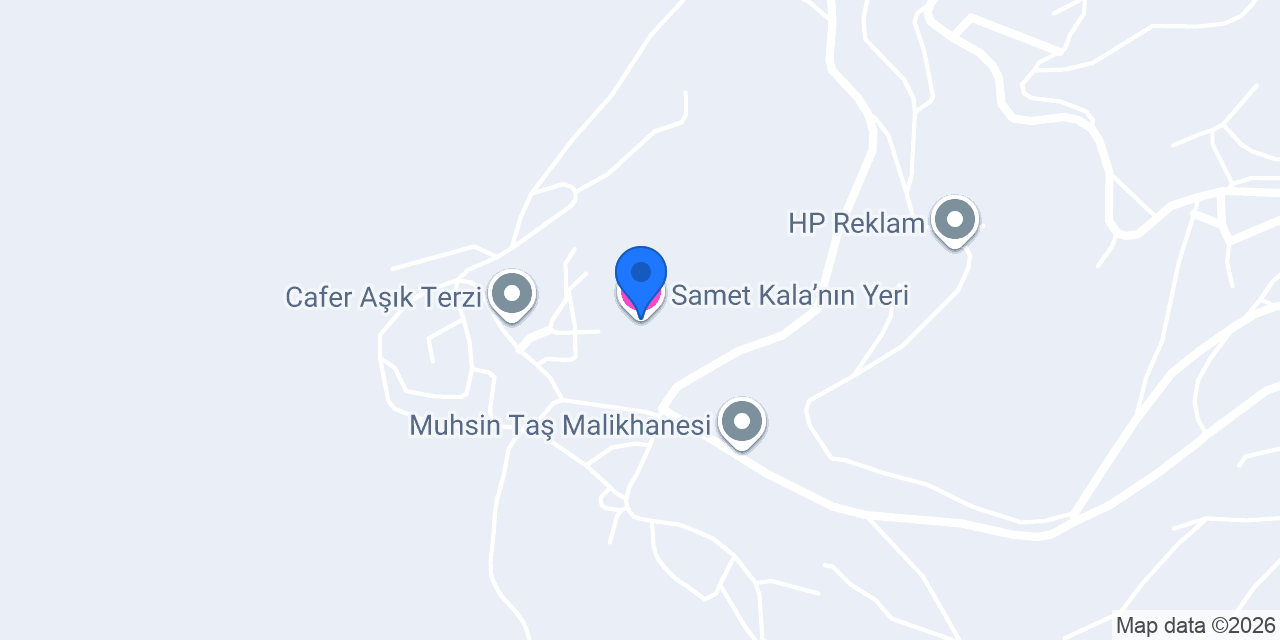Samet Kala’nın Yeri konumu