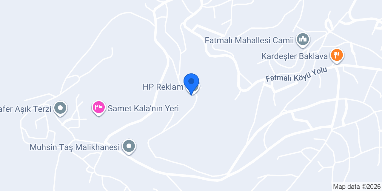 HP Reklam konumu