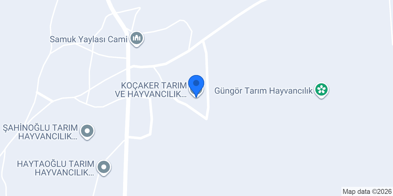 KOÇAKER TARIM VE HAYVANCILIK MUHAMMET KOÇAKER konumu