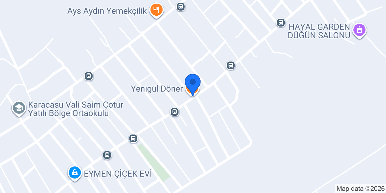 Yenigül Döner konumu