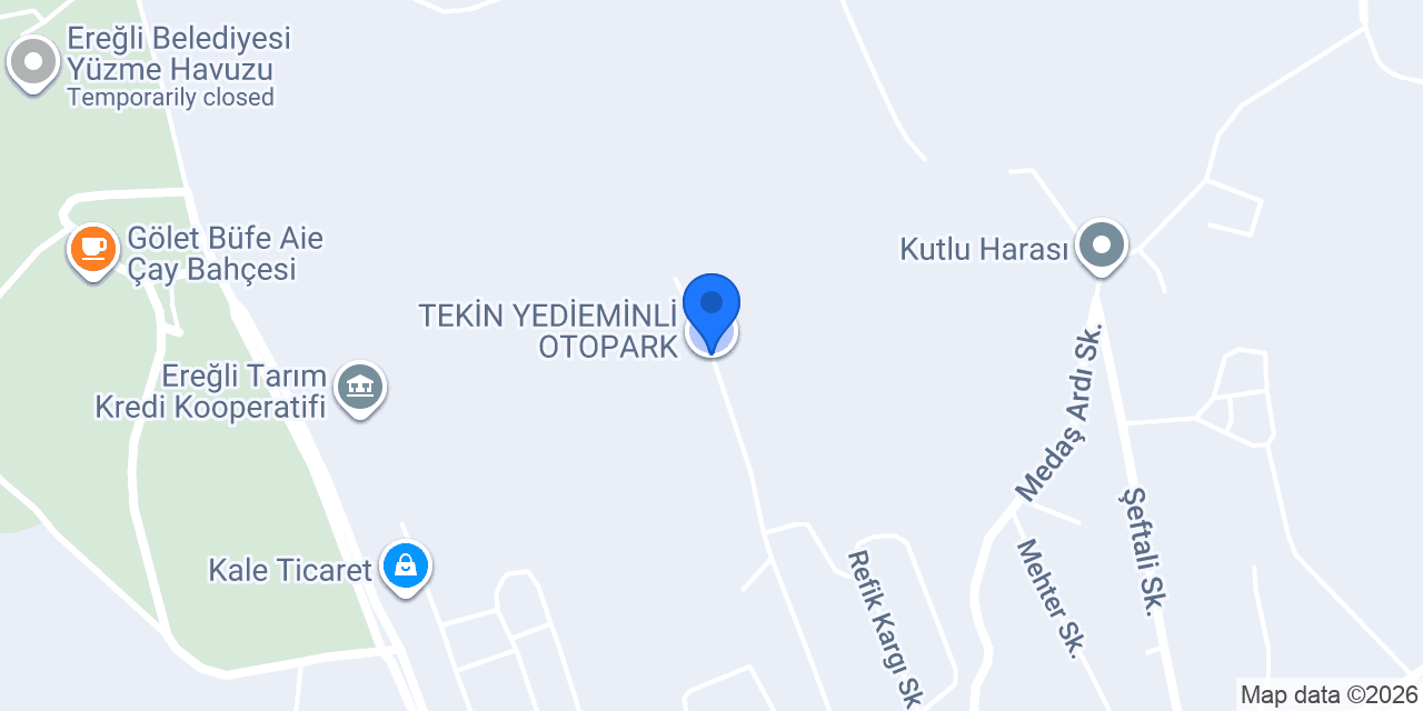 TEKİN YEDİEMİNLİ OTOPARK konumu