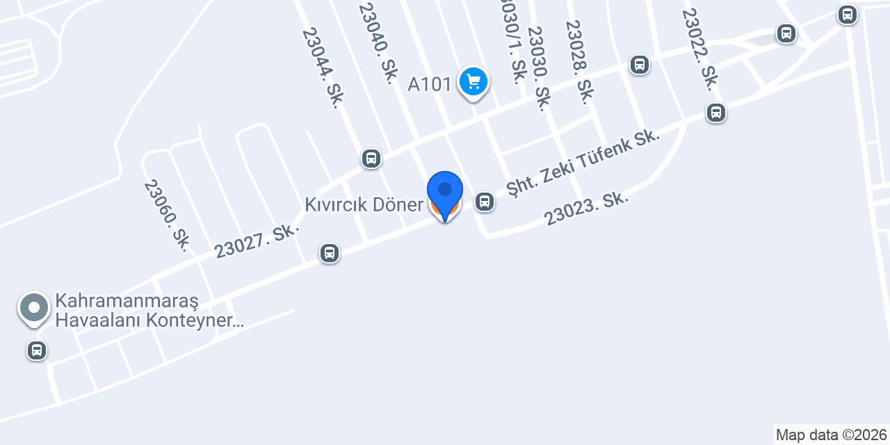 Kıvırcık Döner konumu