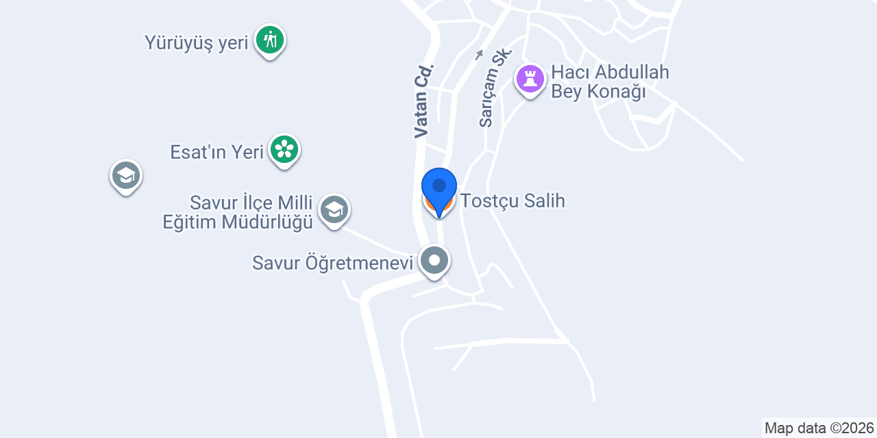 Tostçu Salih konumu