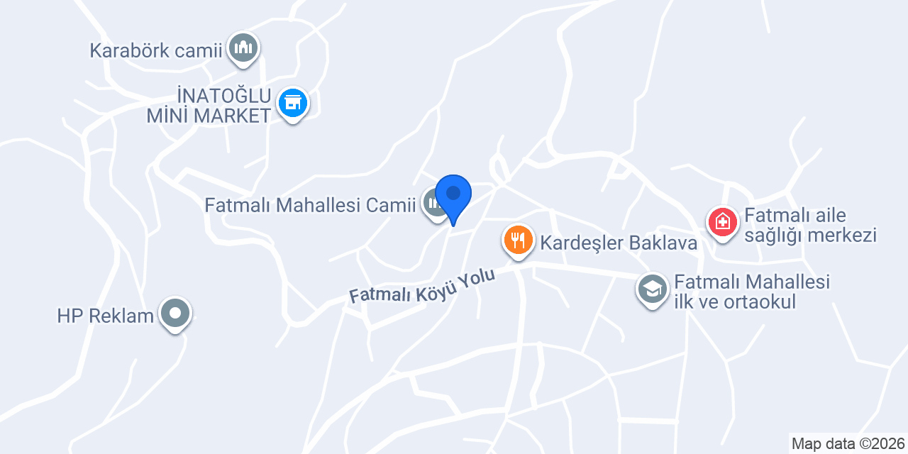 Huzur Hırdavat konumu