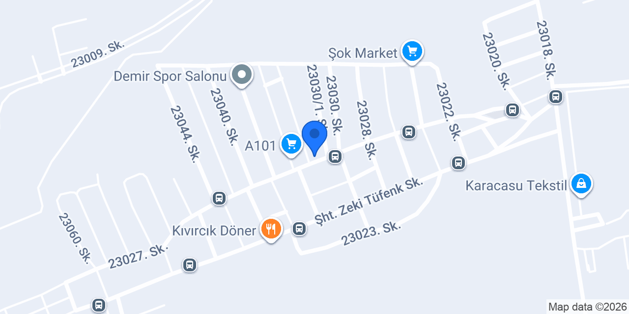 Oktay Butik konumu