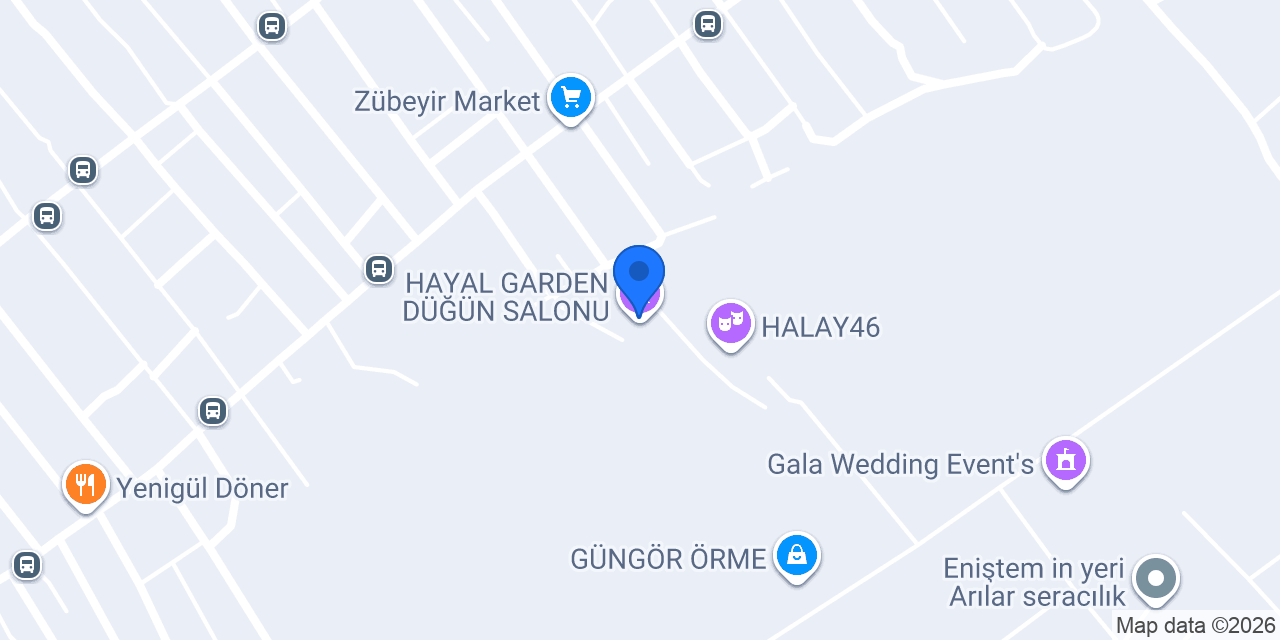 İnnaeventt davet evi organizasyon konumu