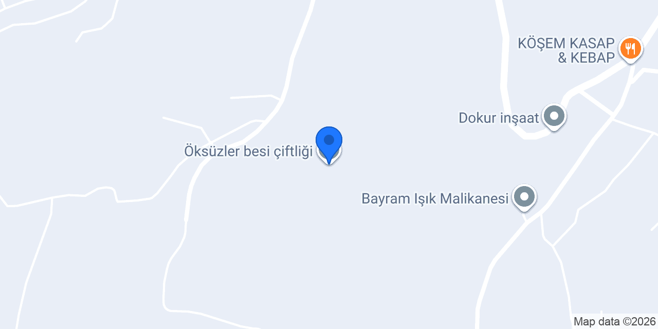 Öksüzler besi çiftliği konumu