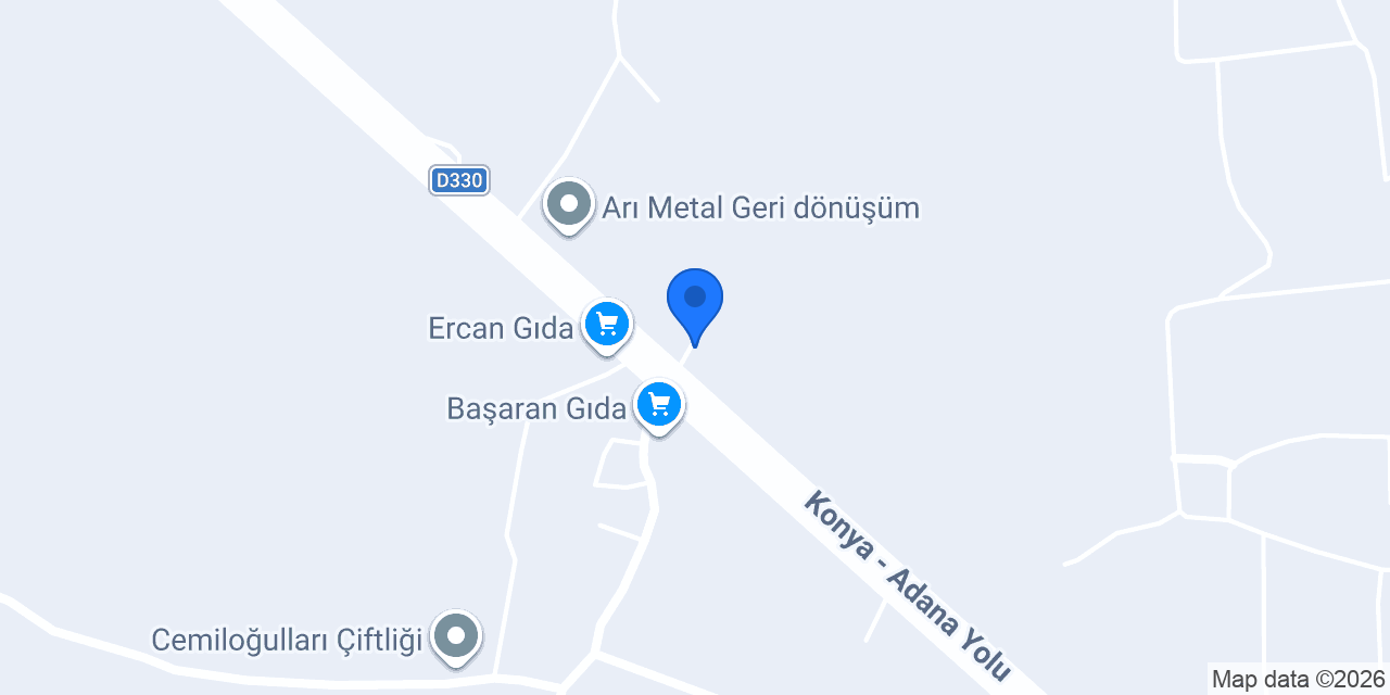 Katırcılar tarım konumu