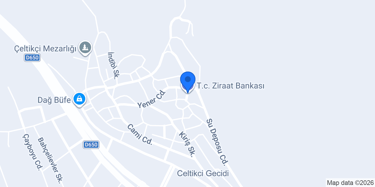 T.c. Ziraat Bankası konumu