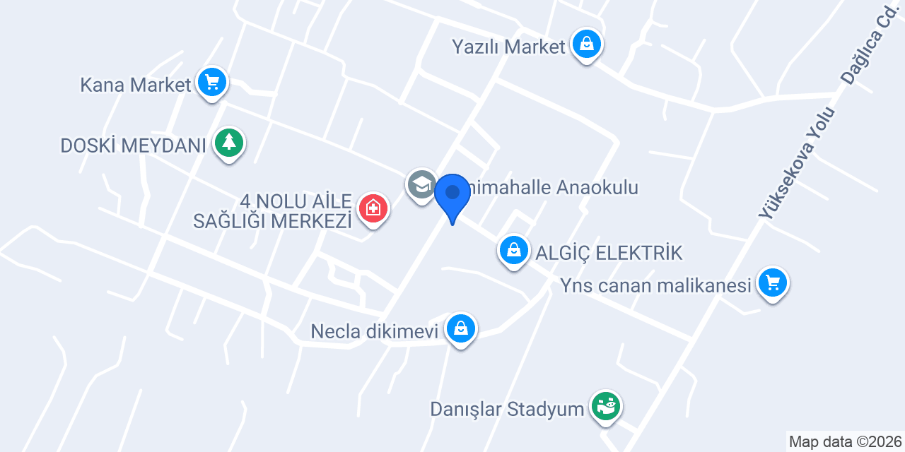 DURAK MARKET konumu