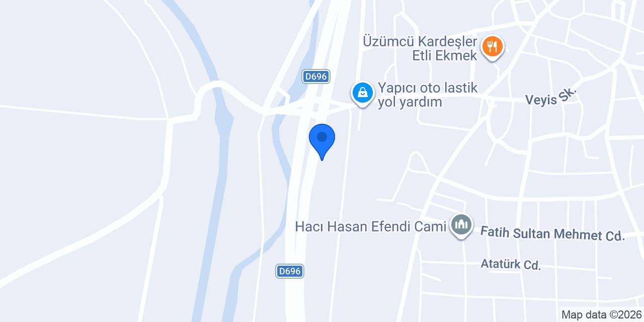 Tozlu Hafriyat konumu