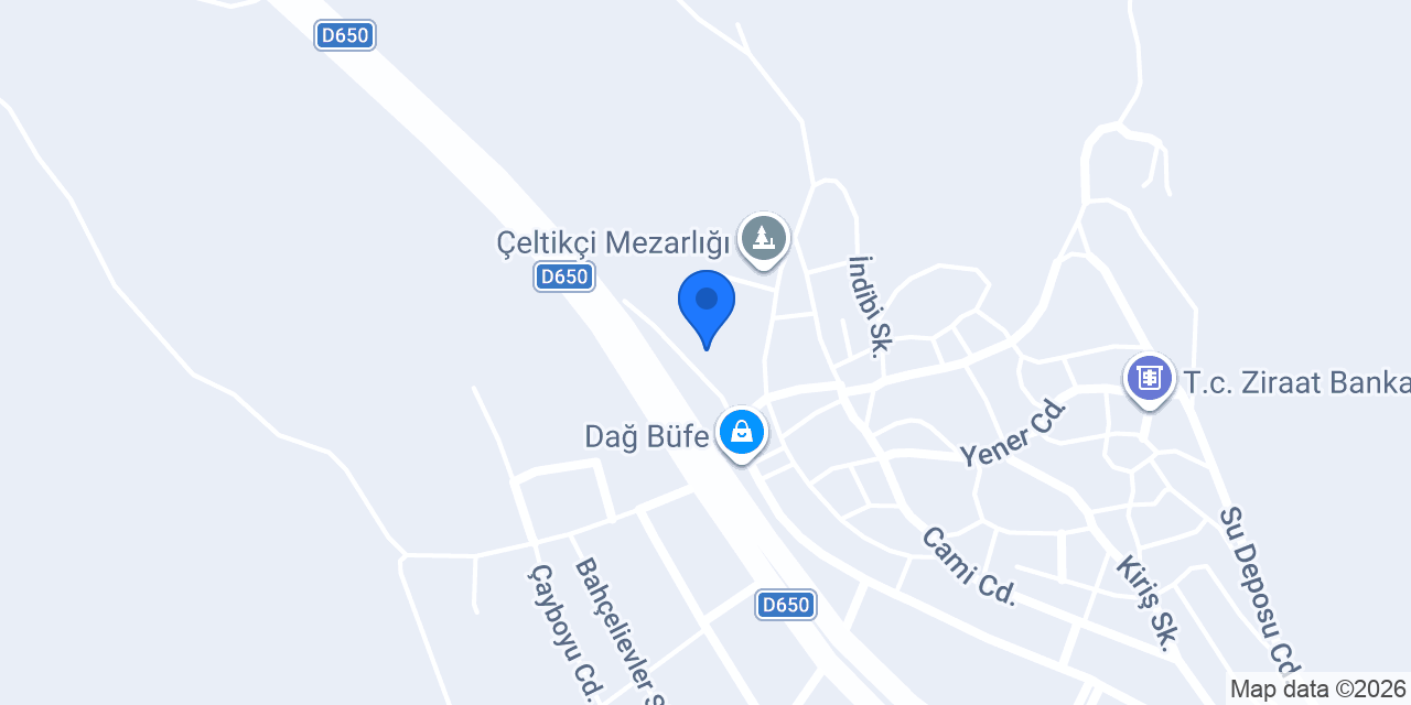 Çeltikçi Toplum Sağlığı Merkezi konumu
