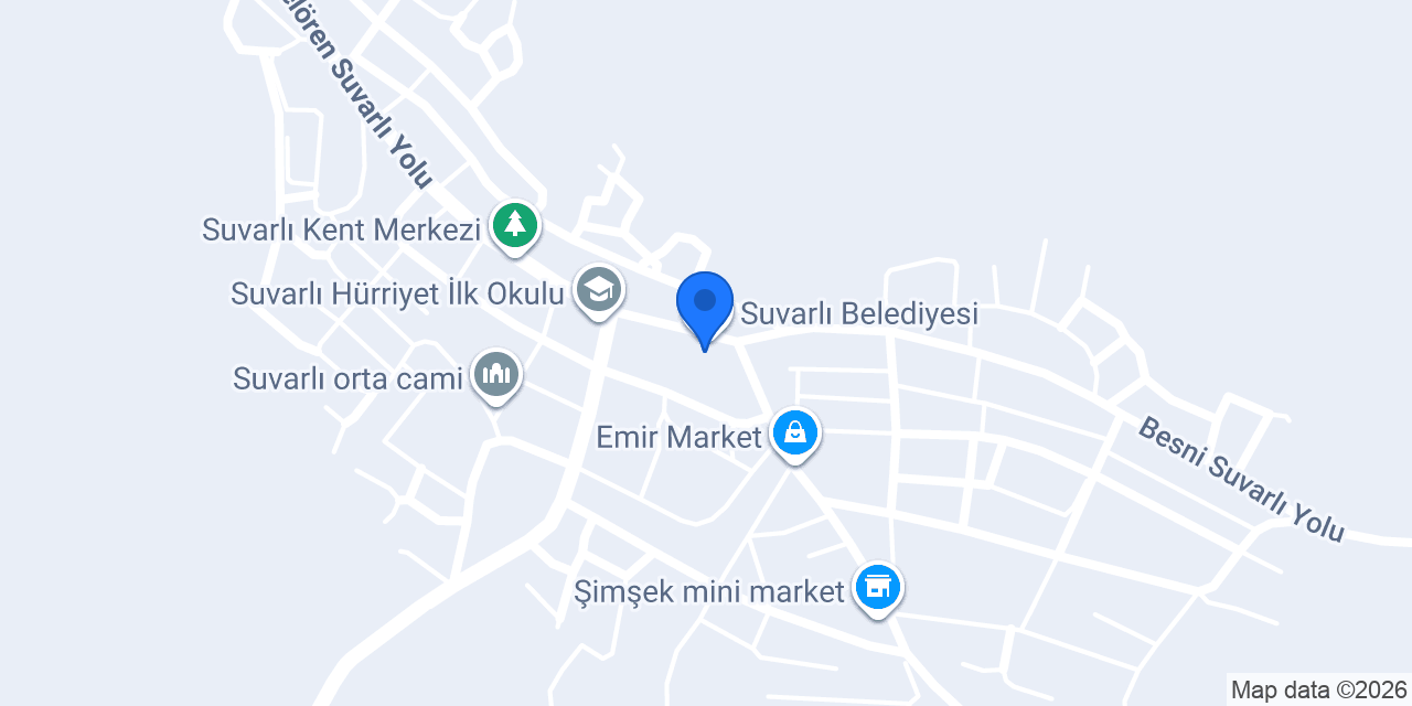 Suvarlı Belediyesi konumu