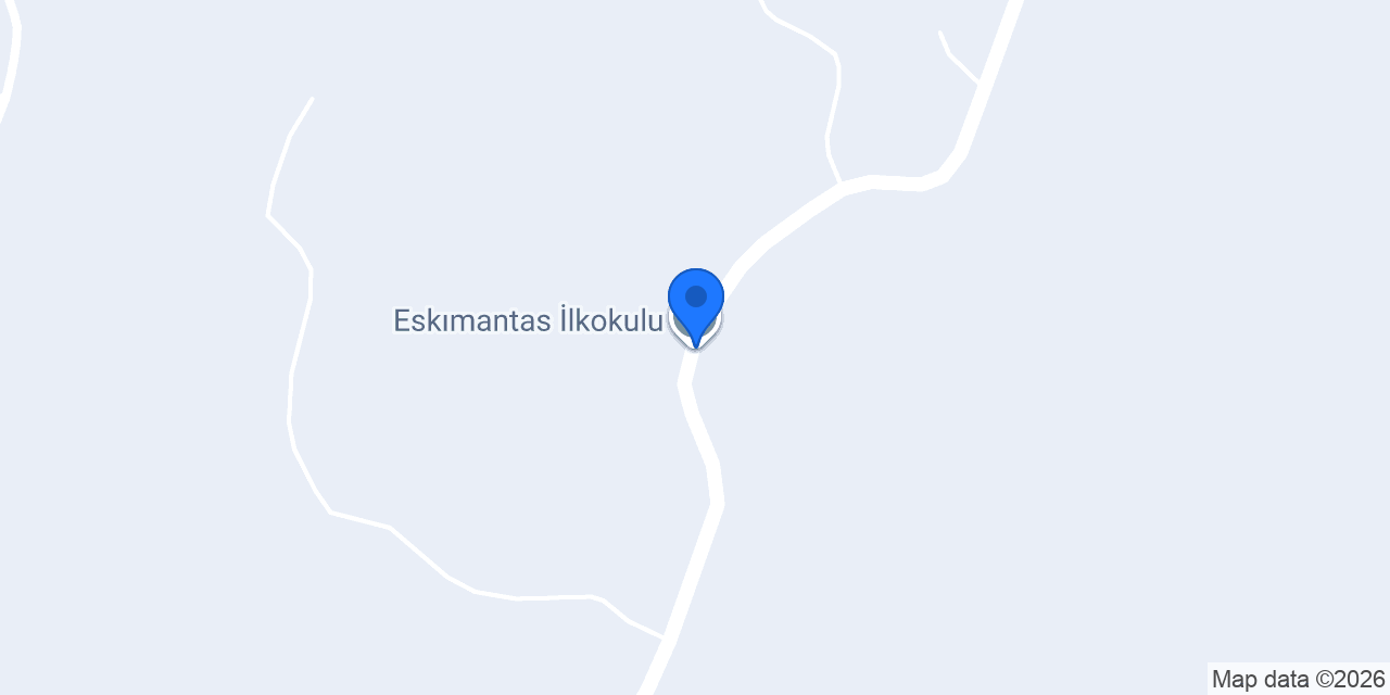 Eskımantas İlkokulu konumu