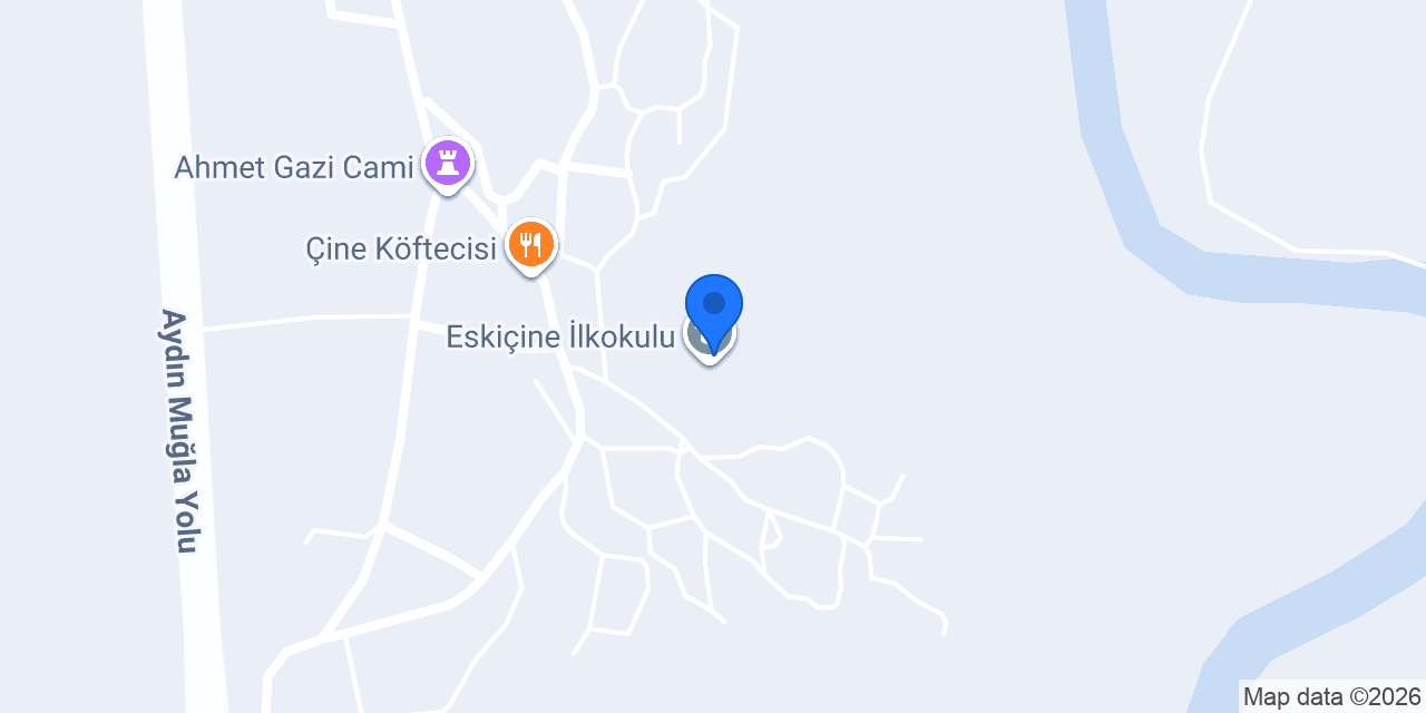 Eskiçine İlkokulu konumu