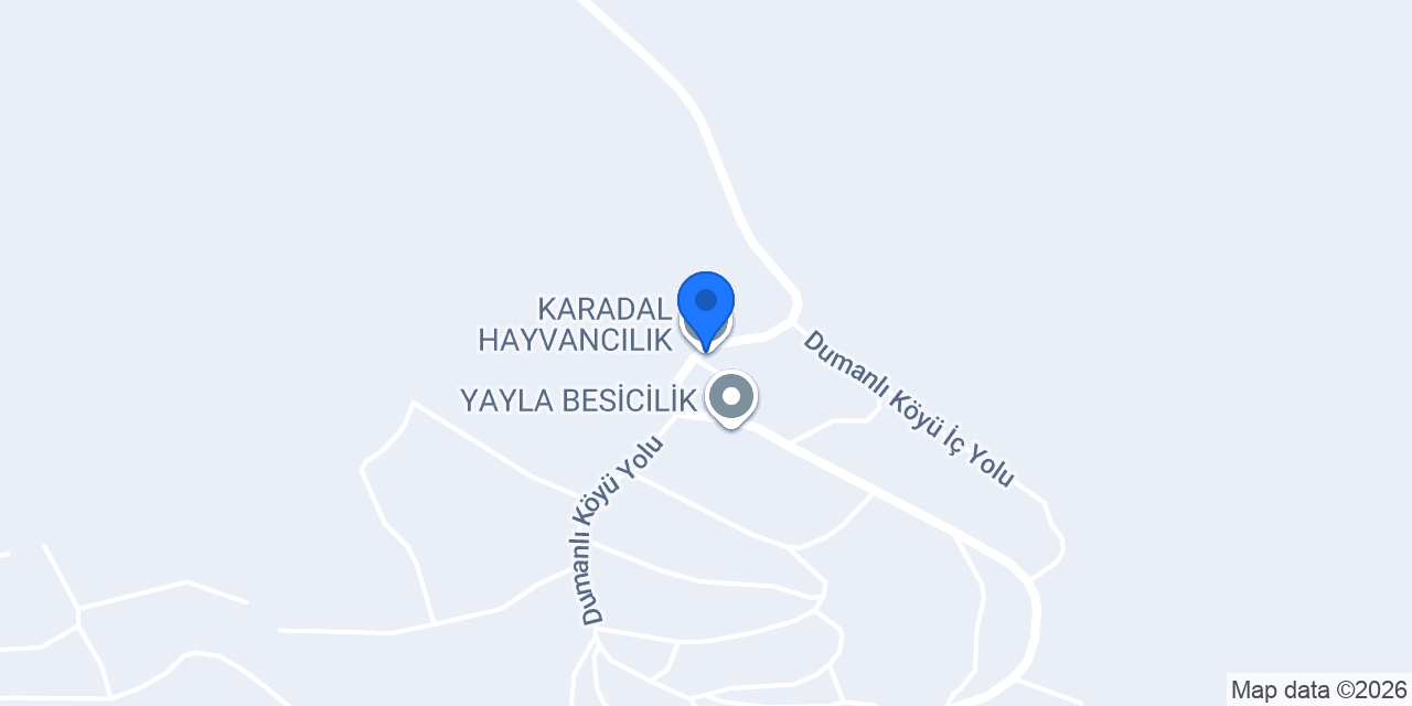 KARADAL HAYVANCILIK konumu