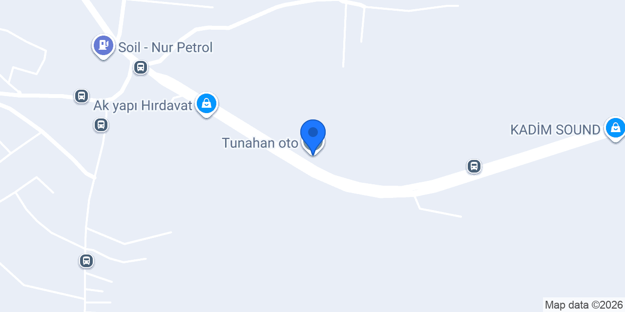 Tunahan oto konumu