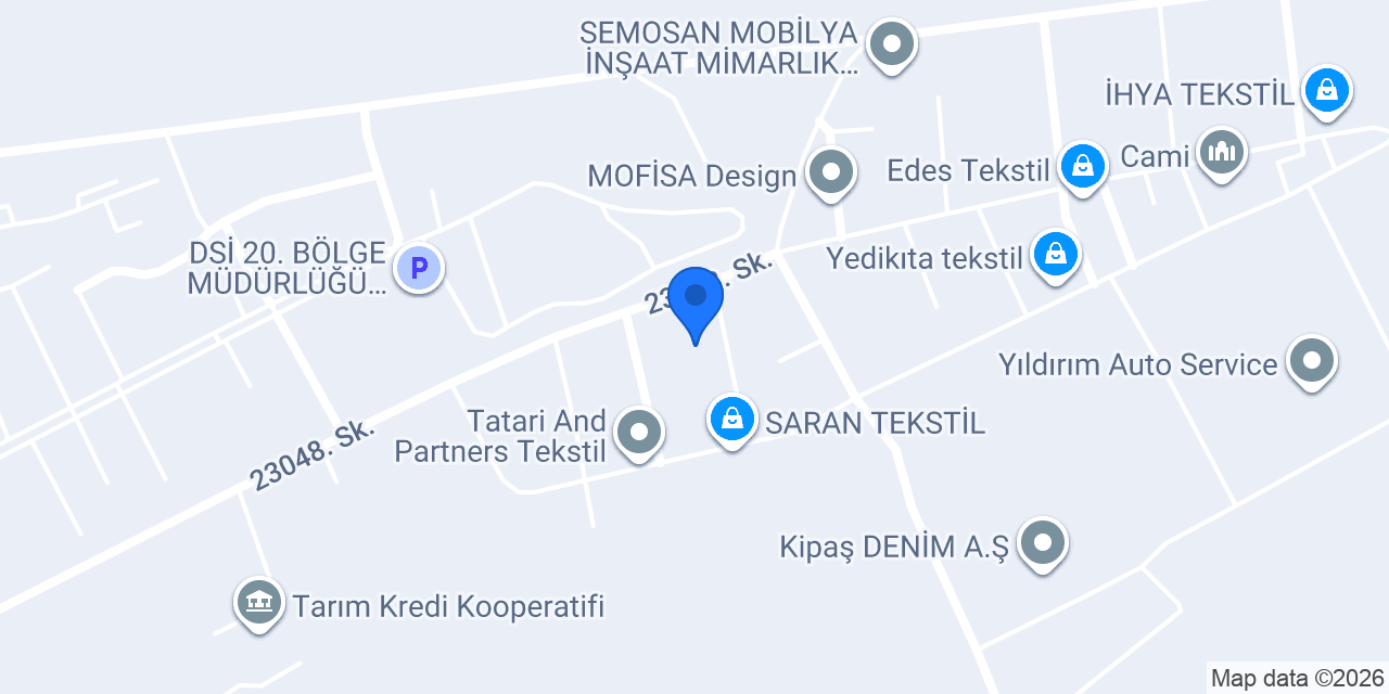 Analiz Kumaş konumu