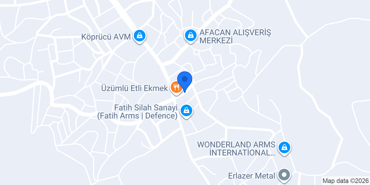 Vurucu Silah Tamir Atölyesi konumu