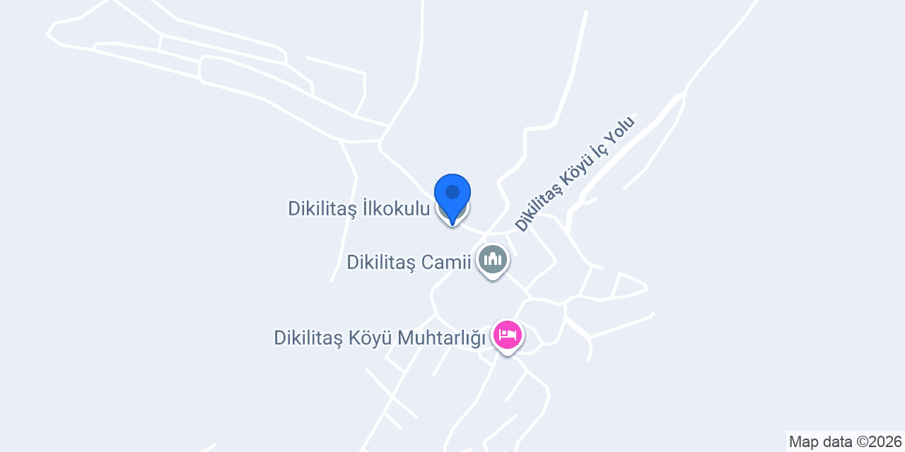 Dikilitaş İlkokulu konumu