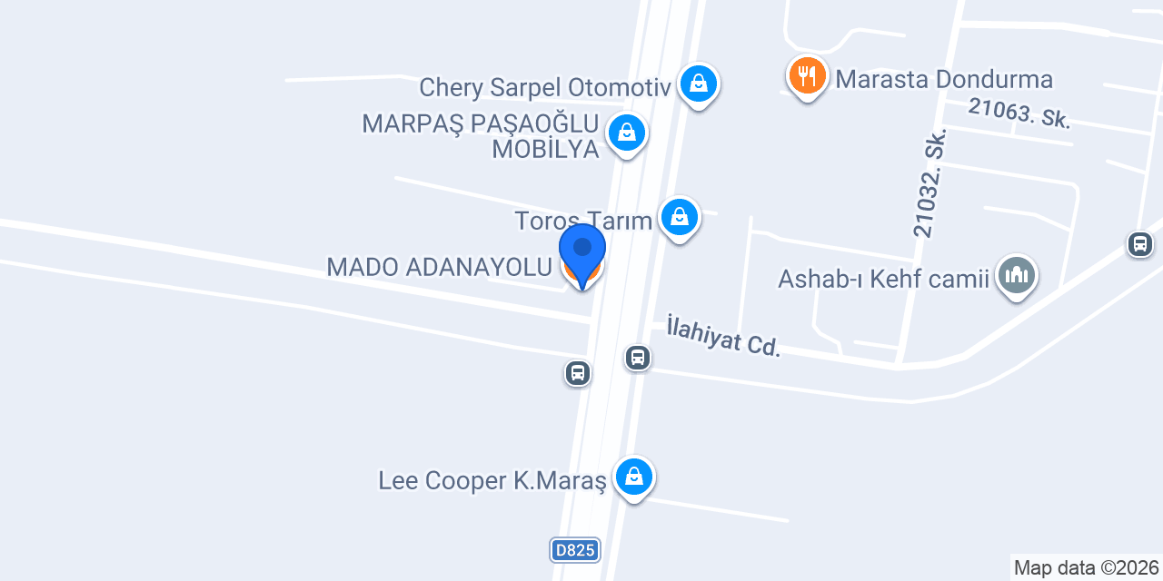 MADO ADANAYOLU konumu