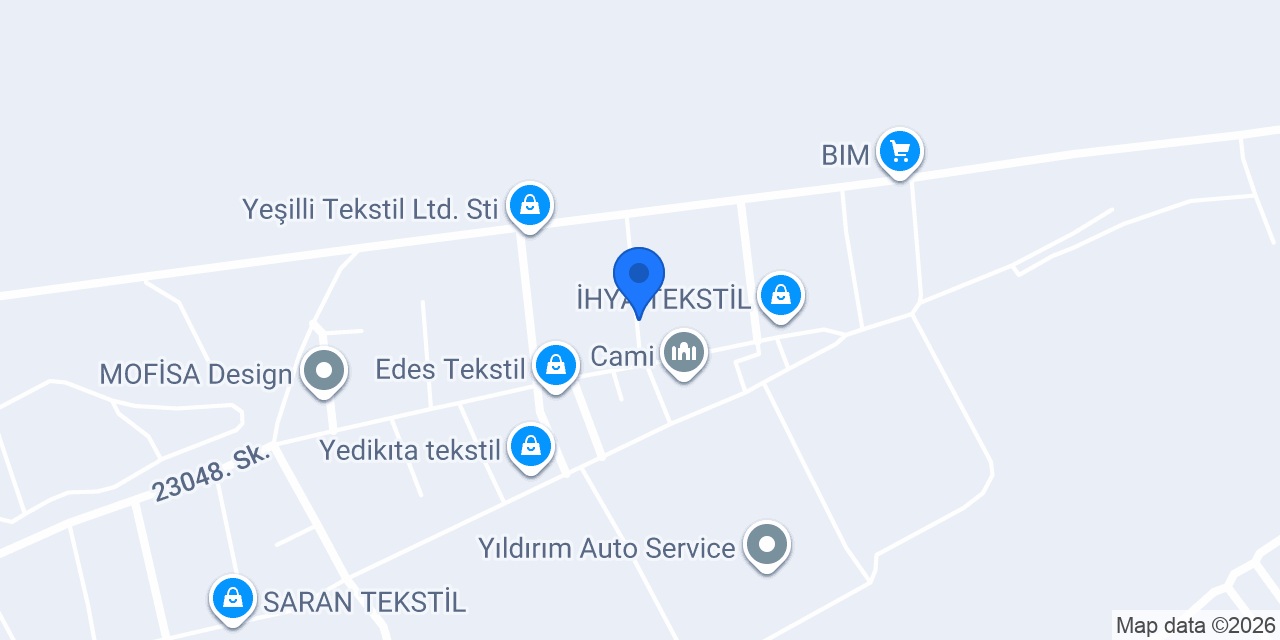 Ataylar Örme Tekstil konumu
