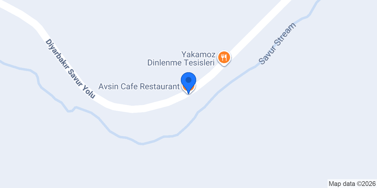 Avsin Cafe Restaurant konumu