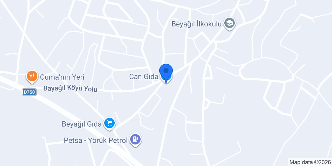 Can Gıda konumu