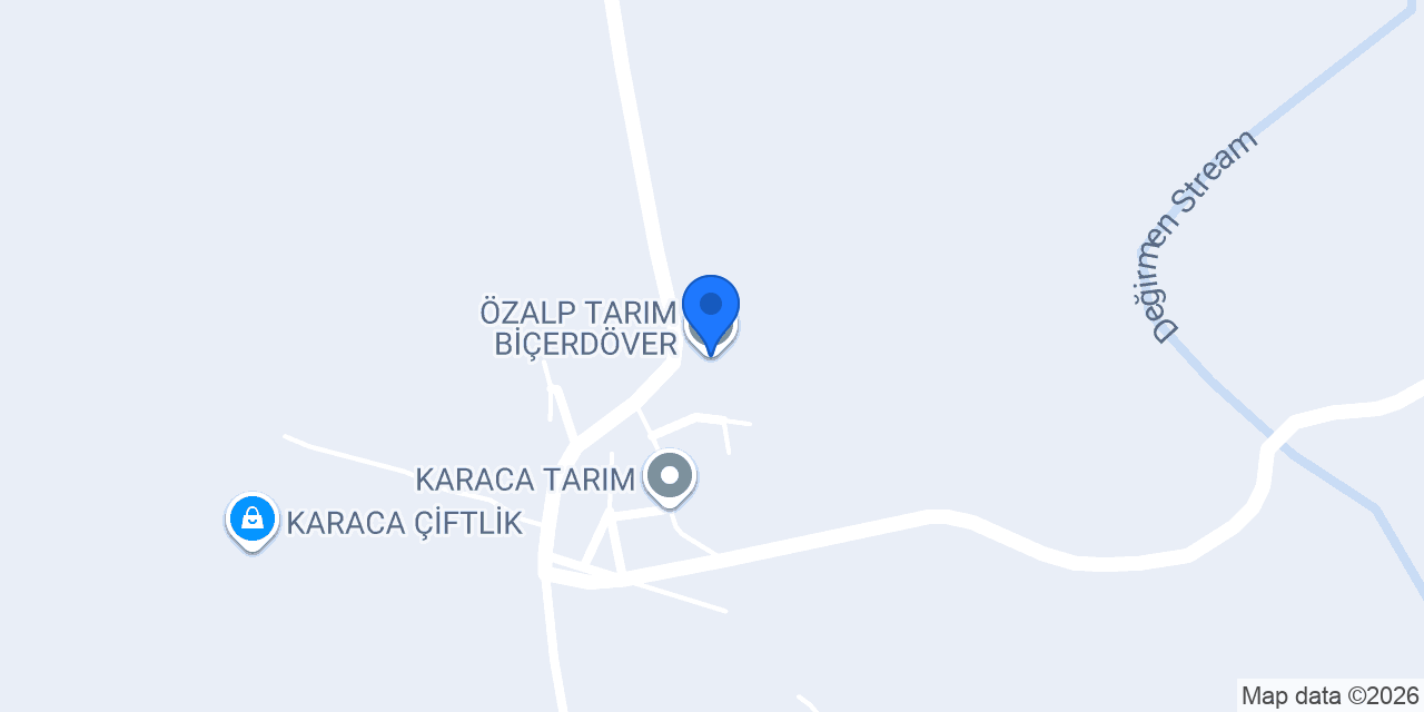 ÖZALP TARIM BİÇERDÖVER konumu