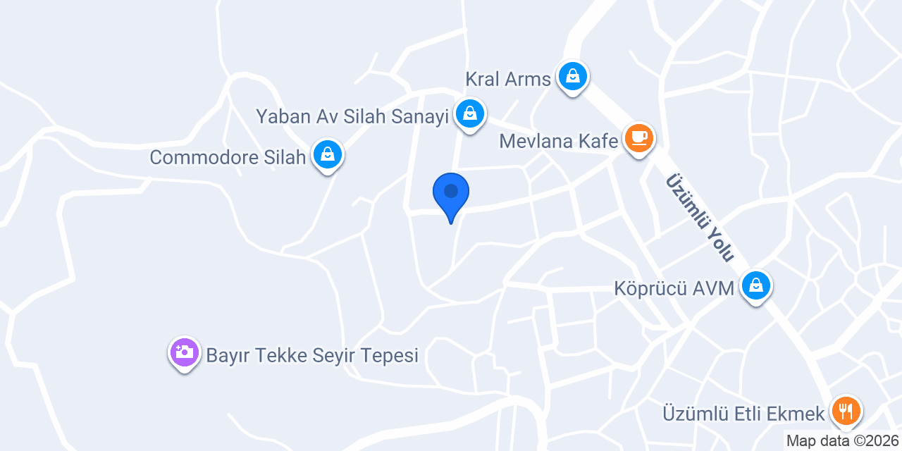 Volkan silah sanayi konumu