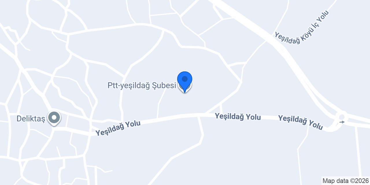 Ptt-yeşildağ Şubesi konumu