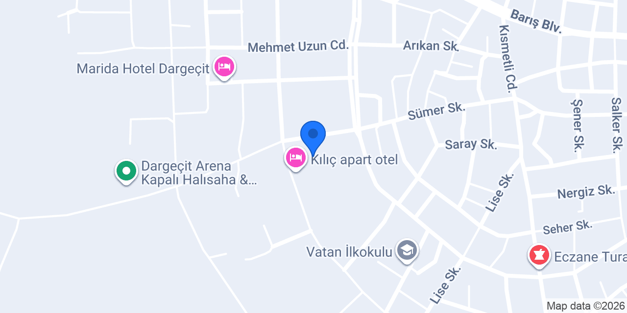 Life Spa Masaj Terapi Merkezi Dargeçit konumu