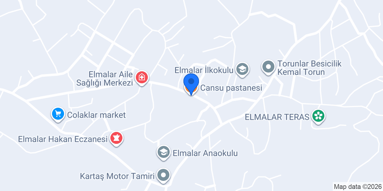 Cansu pastanesi konumu