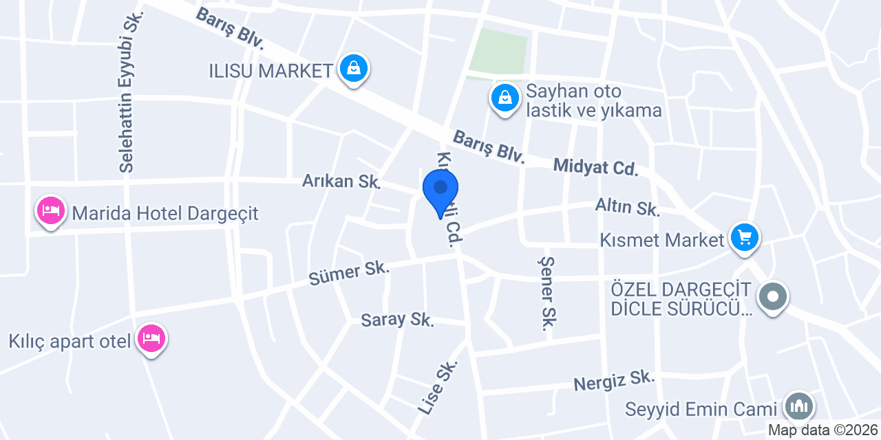 Yağmur Kırtasiye konumu